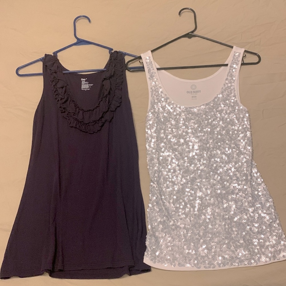 Sold as Bundle 2 dressy Tank Tops